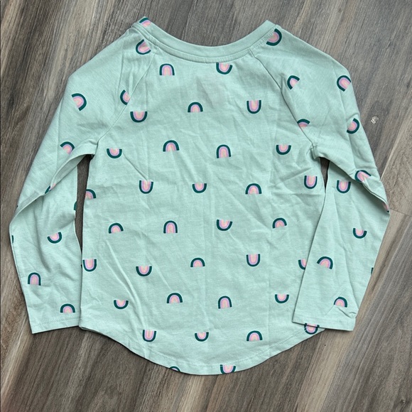 FREE * NWT Mint Rainbow Long Sleeve Shirt - Picture 5 of 5